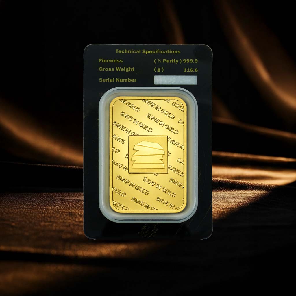 10 Tolas Gold Bar (Save in Gold)